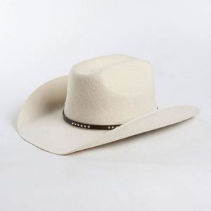Wholesale Rolled Brim Fedora Hats 100% Wool Sombreros Vaqueros Men and Women Felt Cowboy Western Hat - Product Image 5