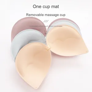 สปอร์ตบราคุณภาพสูงไร้ตะเข็บ สายปรับได้ ดีไซน์ทันสมัยสำหรับใช้ในชีวิตประจำวัน บราไร้โครงเนื้อนุ่ม คัพ 3/4 ทรง U-Back สำหรับหน้าอกเล็ก - Product Image 4