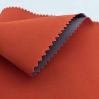 Tela laminada de 3 capas 100% poliéster T800 Stretch para chaqueta de exterior ligera tipo softshell