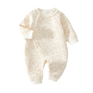 Conjunto de Mameluco Acolchado de Algodón Grueso Unisex para Bebé, Ropa de Salida para Primavera y Otoño, Body para Recién Nacido - Product Image 5