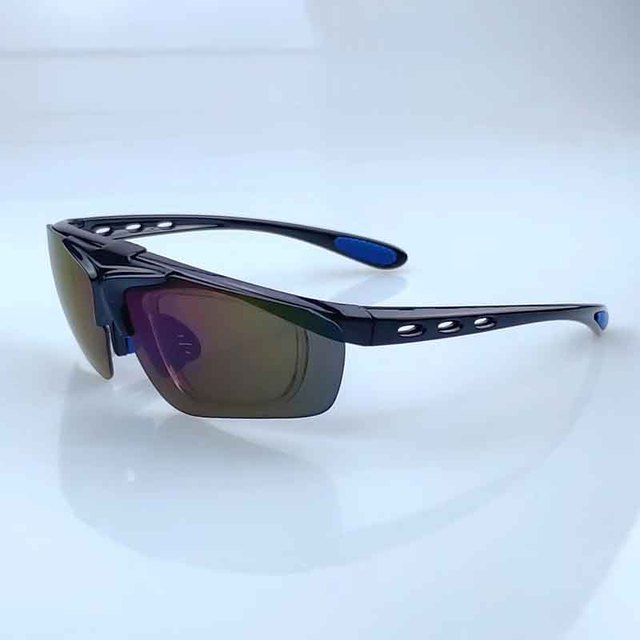 2024 New Design Cycling Sunglasses Flip-up Mtb Baseball Glasses with Polarized Lenses Sports Optics