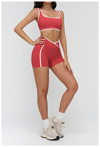Nouvelle Collection 2026 – Ensemble de Sport Femme 2 Pièces : Soutien-Gorge de Sport à Col Montant et Legging Taille Haute pour Yoga et Fitness - Product Image 5