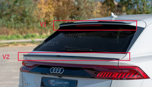 Aileron arrière pour Q8 S-Line 2018 2019 2020 2021 2022 2023, pièce extérieure en plastique ABS, aileron de toit arrière de voiture, accessoires de voiture - Product Image 6