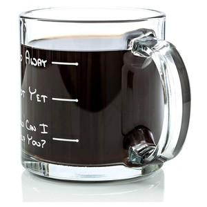 Andare Via Divertente di Vetro Tazza di Caffè 13 oz unico regalo Di Natale tazza per il papà e la mamma - Product Image 6
