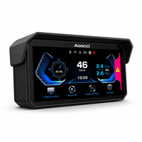Aoocci BX Radar Titik Buta Tahan Air IP67 Kamera Ganda Motor Dash Cam WDR 1080P G-Sensor Perekam Loop Motor