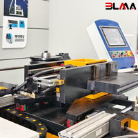 Machine de cintrage de tubes entièrement électrique à 11 axes BLMA 75CNC-11A-MSV pour rampes d'escalier et installations de tubes courbes