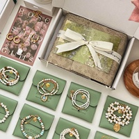 Emballage de luxe pour bijoux avec logo FSC, organiseur de bijoux, charms Pandorass, bijoux Swarovskis, pochette en cuir pour bijoux, pochettes pour bijoux