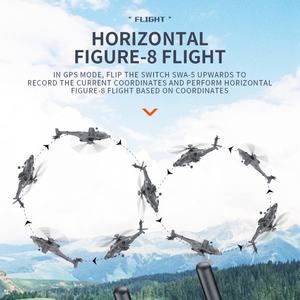 เฮลิคอปเตอร์บังคับวิทยุ NEW F11S 1/32 2.4G 9CH ระบบ Optical Flow Lidar Tof รักษาความสูง พร้อม GPS มอเตอร์ไร้แปรงคู่ รุ่นจำลอง - Product Image 3