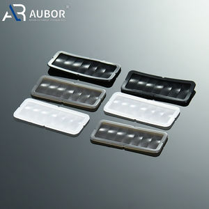 Lensa Fresnel inframerah hitam kecil Sensor HDPE kustom reflektor lensa LED definisi tinggi untuk gerak induktif tubuh manusia - Product Image 2