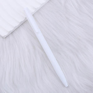 Logotipo personalizable Papelería de alta calidad Tinta azul de larga duración Bolígrafo de gel Kawaii Bolígrafo de plástico al por mayor - Product Image 5