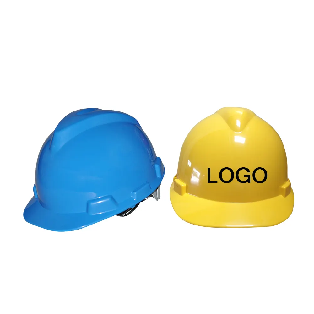 Заказной Логотип Безопасности персональное защитное оборудование строительство abs шлем безопасности промышленные жесткие шляпы