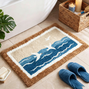 <span class=keywords><strong>Tapis</strong></span> <span class=keywords><strong>de</strong></span> <span class=keywords><strong>bain</strong></span> absorbant personnalisé marron et vert, <span class=keywords><strong>tapis</strong></span> <span class=keywords><strong>de</strong></span> <span class=keywords><strong>salle</strong></span> <span class=keywords><strong>de</strong></span> <span class=keywords><strong>bain</strong></span> tuftés à la machine, <span class=keywords><strong>tapis</strong></span> <span class=keywords><strong>de</strong></span> <span class=keywords><strong>bain</strong></span> luxueux doux antidérapants en peluche shaggy - Product Image 1