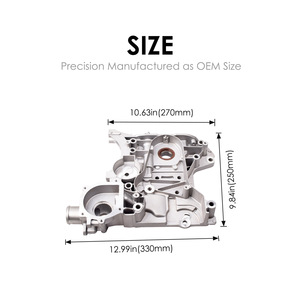 Couverture de distribution de pompe à huile Chevrolet Cruze 1.8L 25190865 Pièce de rechange 25195118 - Product Image 2