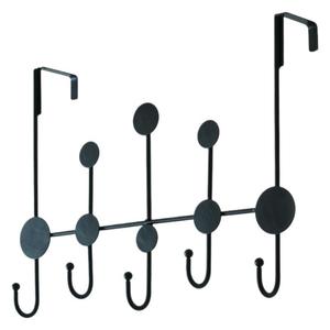 Kim loại miễn phí gấp quần áo móc lưu trữ Giá cửa móc áo móc cho phòng ngủ nhà bếp thuận tiện áo móc quần áo giá - Product Image 5