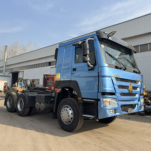 Prix d'usine Sinotruk LHD Howo 4x2 Camion <span class=keywords><strong>tracteur</strong></span> manuel avec suspension pneumatique, siège conducteur et direction à gauche, moteur Weichai - Product Image 3