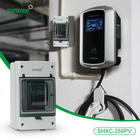 SUNTREE 2P 16,20,25,32,40,50,63,80 ampères 100,125 V IP65 boîtiers résistants aux intempéries dc batterie mccb disjoncteur boîte