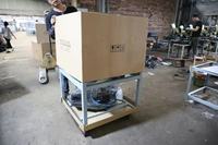 Sierra de Cabezal Único de Alta Seguridad de 1100W y 380V para Ventanas y Puertas de UPVC y Aluminio, Máquina de Corte Portátil