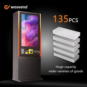 Mở máy bán hàng tự động mini API với đầu đọc thẻ tín dụng & xác minh ID 32-inch màn hình cảm ứng zyn thuốc lá Mini Máy bán hàng tự động - Product Image 3