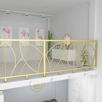 Rampe d'escalier Panyue SH109 en bois massif, fixation au sol, pour villa intérieure, maison individuelle, garde-corps moderne de luxe léger, garantie 3 ans