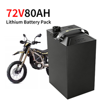 Batterie ZD 72V 80Ah 96V Su-rron Ultra Bee, pack de batteries haute puissance avec BMS pour la mise à niveau des motos électriques Surron Talaria Sting