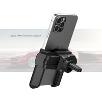 Best Phone Mount 2022ที่วางโทรศัพท์มือถือ ABS,ที่วางโทรศัพท์ในรถยนต์ช่องใส่ Cd ที่ยึดสมาร์ทโฟน Tesla