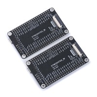 Cartes de développement ZJI STM32H7 ARM Cortex-M7 100LQFP STM32H750VBT6 STM32H743VIT6 avec interface TFT et câble USB