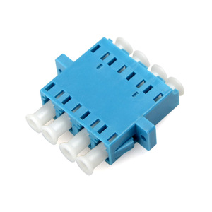 Bộ chuyển đổi sợi quang 4 lõi LC UPC Quad duplex với vật liệu ABS và bảo hành 5 năm cho việc sử dụng Viễn thông mạng FTTH - Product Image 3