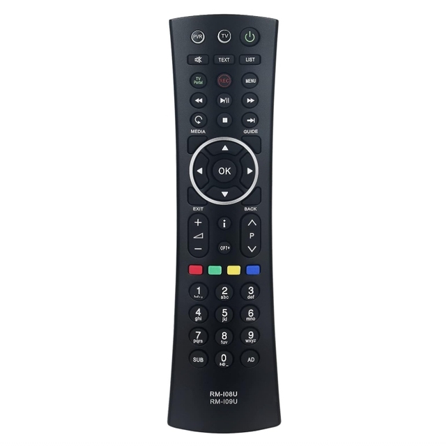 Universal RM-108U RM-109U Replacement Remote Control Use for Humax Freeview HD Digital TV Recorder