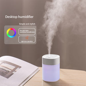 Draagbare Mini Ultrasone Verstuiver Kleurrijke Licht Usb Luchtbevochtiger Voor Thuis Baby Slaapkamer Auto Hotel - Product Image 3