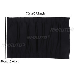2Pcs/Set Black Auto Car Protection Curtains Anti-UV Sun <b>Shade</b> Side <b>Window</b> Visor Mesh Cover Shield Car Interior Accessories - Product Image 5