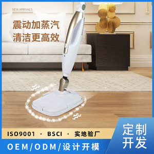 Steam <b>Mop</b> BZ-028D Electric High Temperature Sterilization Strong Steam 301ml-500ml Water Tank Rectangle Chassis - Product Image 5