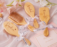 Peigne de mariage personnalisé Peigne à cheveux personnalisé Cadeau Peigne en bois gravé Cadeau pour femme