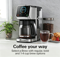 Cafetera de Goteo Automática Programable Anbolife con Jarra de Vidrio, Acero Inoxidable, OEM, Uso en Hoteles, Portátil