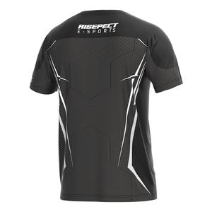 Camiseta Deportiva Sublimada de Manga Corta de Alta Calidad OEM ODM para Hombre, Camiseta de Equipo para Entrenamiento, Camiseta de E-Sport - Product Image 4