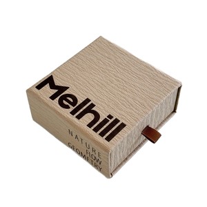 Bulut Kahverengi Lüks Evrensel Sert Karton Dikdörtgen Sıcak Baskılı Çekmeceli Mücevher Kutusu Gümüş Kolye Bilezik Yüzük - Product Image 5