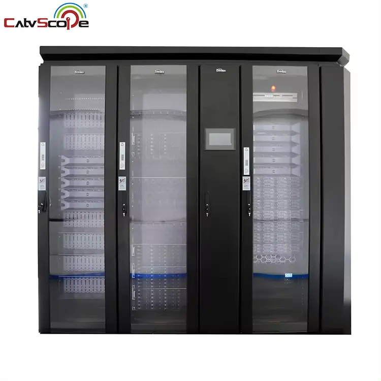 CATVSCOPE 사용자 정의 데이터 센터 캐비닛 42u 통합 데이터 센터 솔루션 조립식 모듈식 데이터 센터