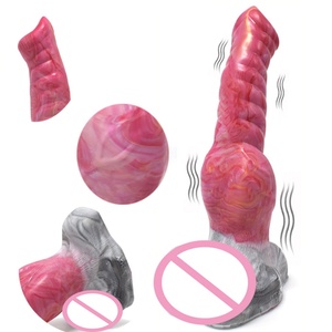 New Technology 2022 YOCY-2077V Hawk Werwolf Fantasy Anal Sex Toy 2 in 1 Bullet <b>Remote</b> Control <b>Vibrator</b> Dildo for Female - Product Image 3