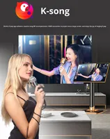 MOCO Layar Sentuh Hard Drive Profesional 2TB 21,5 inci untuk Pemain dengan Antarmuka USB 5.1 Channel untuk Sistem Speaker Home Theater