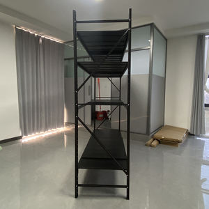 Estantes de hierro de varios niveles de 4 niveles resistentes personalizados estante de plataforma de malla de alambre de acero protegido contra la corrosión para garajes - Product Image 5