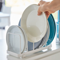 Support de Rangement Moderne pour Casseroles et Poêles en Acier Inoxydable – Organisateur de Cuisine pour Assiettes et Couvercles – Offre Spéciale