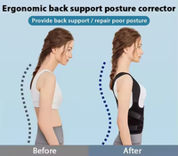 Ceinture de Correction Posturale Ajustable et Personnalisable en Maille – Soutien Dorsal Confortable avec Technologie en Maille