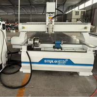 Routeur CNC 4 axes STM1325-R3 de qualité supérieure 1325 avec table rotative 4x8