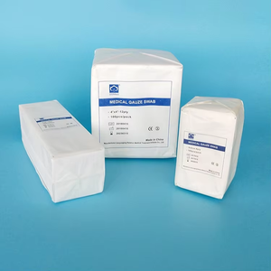 Quadrati di garza chirurgica Sterile monouso per odontoiatria Post-estrazione CE certificata classe I uso medico 2x2 pollici ospedale alla rinfusa - Product Image 3