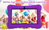 Tablet Veidoo de 7 Pulgadas con Pantalla 1024 x 600, Android, WiFi, sin Tarjeta SIM, Procesador Quad Core, para Descargar Juegos