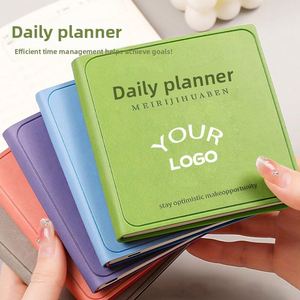Cuaderno de Negocios de Cuero de Tapa Dura al por Mayor, Estilo Lindo, para Registro de Reuniones - Product Image 1