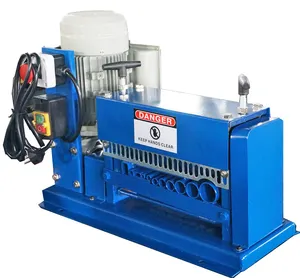 38MM Copper wire stripping machine/ China Manufacturer Steel wire straightening and cutting machine electric Cable peeling