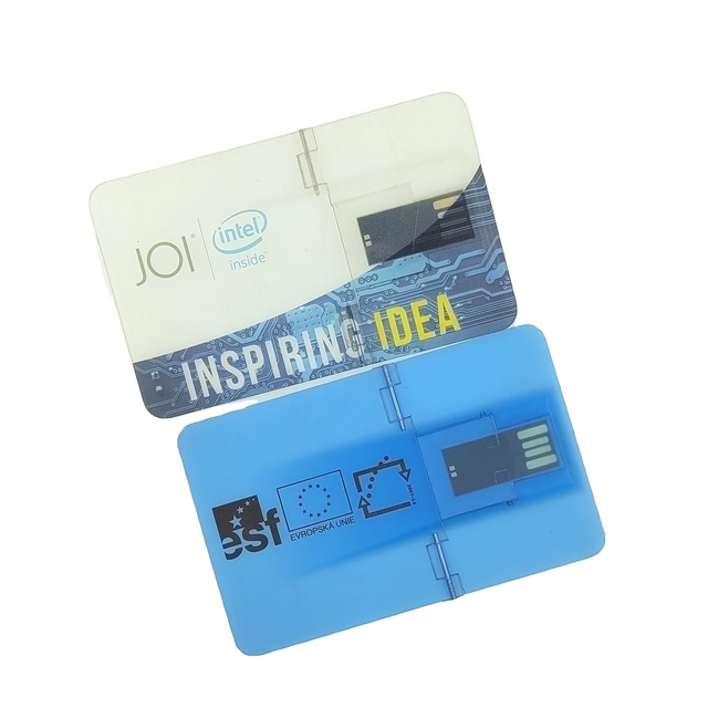 transparent card shape usb stick fold usb flash drive Pendrive 16 Personalizado printing memory disk udp2.0 credit card Cles USB
