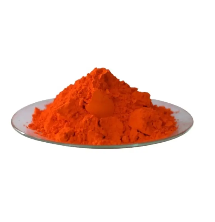 High on Demand Uv Pigment Powders Fabricantes Laranja Orgânica 13 Uso de Pigmentos nas Indústrias Têxtil e Tintas da Índia