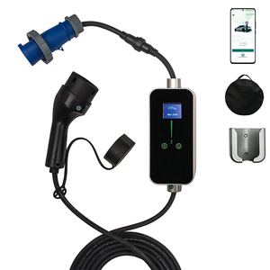 Nuevo Cargador de Vehículos Eléctricos (VE) Tipo 2 CEE Azul, 7kW, Monofásico, 100-220V, Portátil - Product Image 1