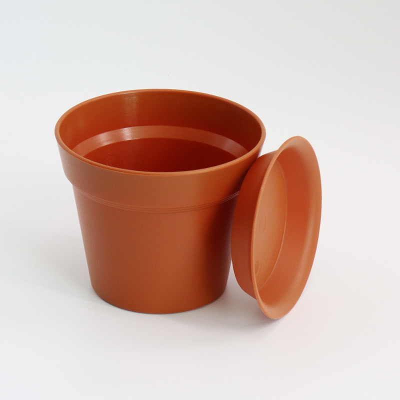 plastic plant holders Plastic Pot Deep Vacuum 3" sq